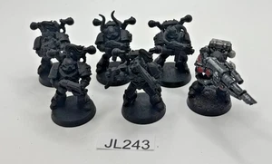 Warhammer 40k Chaos Space Marines Legionäre Krieger x6 Lot OOP Vintage - Bild 1 von 1
