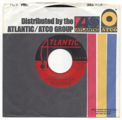 ARETHA FRANKLIN, "(SWEET SWEET BABY) SINCE YOU'VE BEEN GONE" - Image 1 of 3