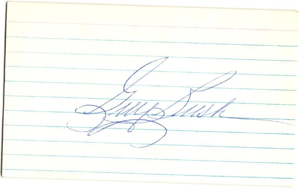 Guy Bush -Autógrafo - Años 1920-1940 CHIC, PITT, BOS Foto 1 de 1