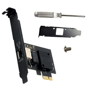 2.5Gbps PCIe to RJ45 Intel I226 Ethernet Network Adapter NIC LAN Desktop Card US - Picture 1 of 16