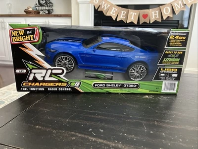 New Bright RC Shelby GT350 1:12 Scale Remote Control Car NEW IN BOX - Image 1 of 4