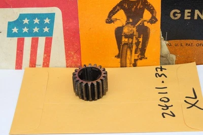 Harley-Davidson Pinion Gear 24011-37 - Ironhead XLH XLCH XL Sportster 1957-76 - Image 1 of 4