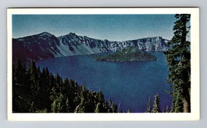 Crater Lake OR-Oregon, Crater Lake National Lake, Antique, Vintage Postcard - Picture 1 of 2