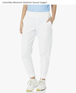 Pantaloni da jogging Columbia donna XL 16-18 bianchi sempre casual omni tonalità usati in ottime condizioni - Foto 1 di 11