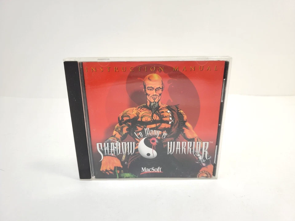 Vintage 1997 Lo Wang is Shadow Warrior CD-ROM Apple Macintosh MacSoft Game - Image 1 of 4
