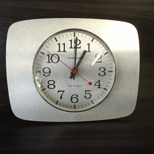 OROLOGIO DA PARETE VINTAGE ANNI 1970 - design Made in France - Foto 1 di 3