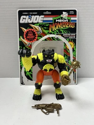 1992 Hasbro GI Joe Monstro-Viper Mega Monsters Action Figures - Image 1 of 4