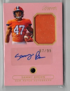 Parche Keepsake Sports Edition Sammy Brown 2024 / reliquia de piedras preciosas auto RC 87/99 - Imagen 1 de 1