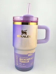 Stanley x Wicked 20oz H2.0 FlowState Quencher Tumbler Glinda For Good Target Exc - Picture 1 of 3
