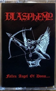 Blasphemy - Fallen Angel Of Doom - Cassette Tape - SEALED NEW - Black War Metal - Picture 1 of 2