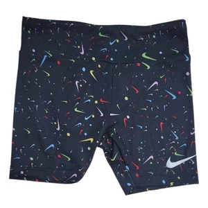 Nike Girls Dri-Fit Elastic Waist Moisture Wicking Stretch Shorts - Picture 1 of 2