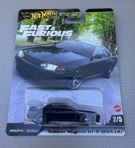Hot Wheels Premium Fast & Furious. Nissan Skyline GT-R (BNR32) 2/5. Black. - Picture 1 of 2