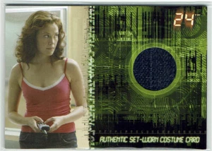 24 Season 5 Artbox Costume Card C5 Reiko Aylesworth Michelle Dessler #113/175 - Picture 1 of 2