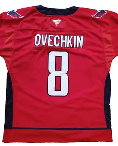 Brand new hockey Washington Capitals Ovechkin 8 XL size 54 - Picture 1 of 3