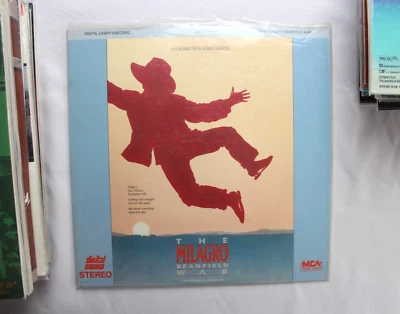 THE MILAGRO BEANFIELD WAR laserdisc LD CHRISTOPHER WALKEN *BUY MORE AND SAVE* Foto 1 de 4