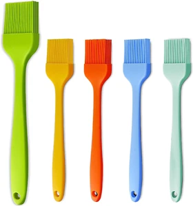 Silicone Basting Pastry Brush - Cooking Brush for Oil Sauce Butter Marinades, Fo - Picture 1 of 12