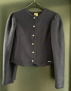 Traje de mujer janker/chaqueta azul aprox. talla 44 v. modelo Hundt - Imagen 1 de 5