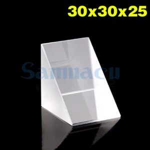 30x30x25 mm optische Glasprismen dreieckig gleichschenklig rechter Winkel K9 Prismen Linse - Bild 1 von 6