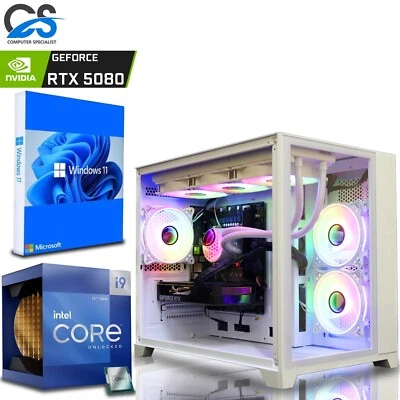 RTX Gaming PC Intel i9 12900KF / 64GB DDR5 / 2TB M.2 / 16GB RTX 5080 / Windows11 - Image 1 of 4