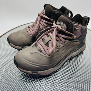 The North Face VECTIV Women’s Size 6 Exploris Brown Leather Mid Hiking Boots - Bild 1 von 12