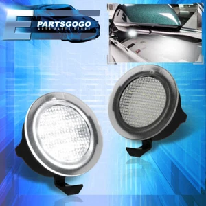 For Ford F150 Edge Explorer Fusion 2PCS Full LED Side Mirror Puddle Lights Lamps - Picture 1 of 5