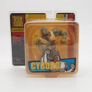 Teen Titans Cyborg Büste Figur Briefbeschwerer ineinandergreifend Monogramm Meisterwerke - Bild 1 von 15