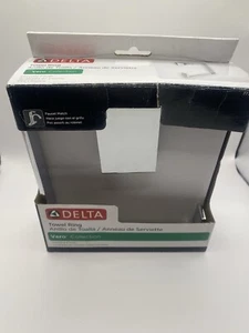 Delta Vero Collection Towel Ring Chrome Finish 77746 - Picture 1 of 7