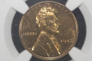 1942 Proof Lincoln Head Cent, NGC PF-64 RD