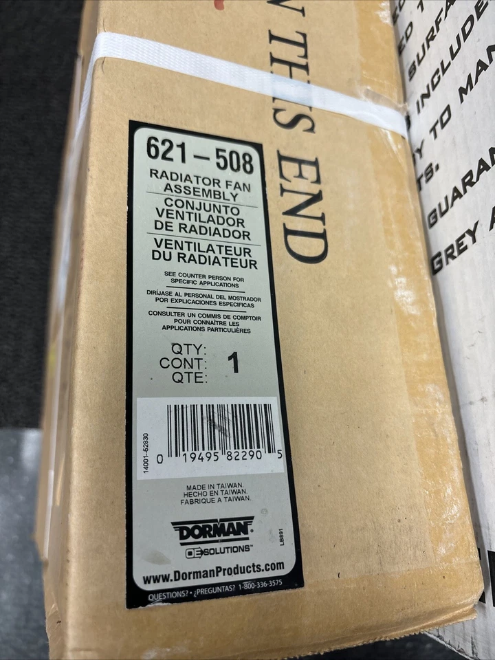 Conjunto de ventilador de refrigeración del motor Dorman 621-508 se adapta a 07-16 Mini Cooper 1,6 L-L4 nuevo Foto 1 de 4