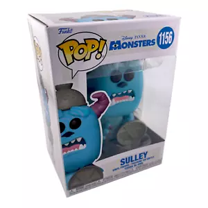 Funko Pop! Figura Disney Pixar Monsters Inc 1156 Sulley con tapa de cubo de basura - Imagen 1 de 5