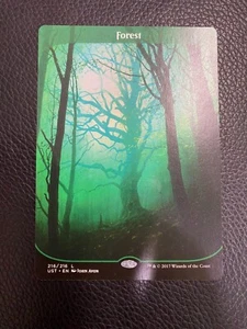 Forest (NON-FOIL FULL ART) - Unstable NEAR MINT Magic the Gathering - Picture 1 of 2