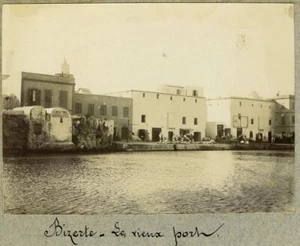 Bizerte. Le vieux port. Tunisie. Tunisia. Tirage circa 1900. - Imagen 1 de 1