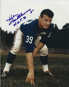 Autographed HUGH MCELHENNY HOF New York Giants 8x10 Photo w/COA - Picture 1 of 1