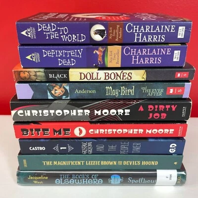 Lot of 9 Gothic Romance Suspense Mystery Horror Thriller Novels Mixed Authors Foto 1 de 4