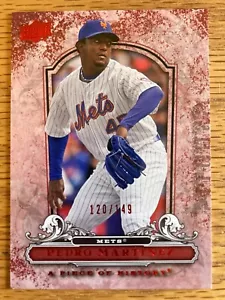 Mets⚾ Pedro Martinez, UD A Piece of History, Red, Numbered 120/149 Mets HOF - Picture 1 of 1