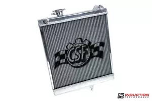 CSF High Performance Raw Half Radiator for 2003-2007 Mitsubishi Lancer Evo 7 8 9 - Picture 1 of 1