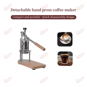 Máquina de prensa manual espresso 51 mm micro máquina de café desmontable café de camping - Imagen 1 de 18