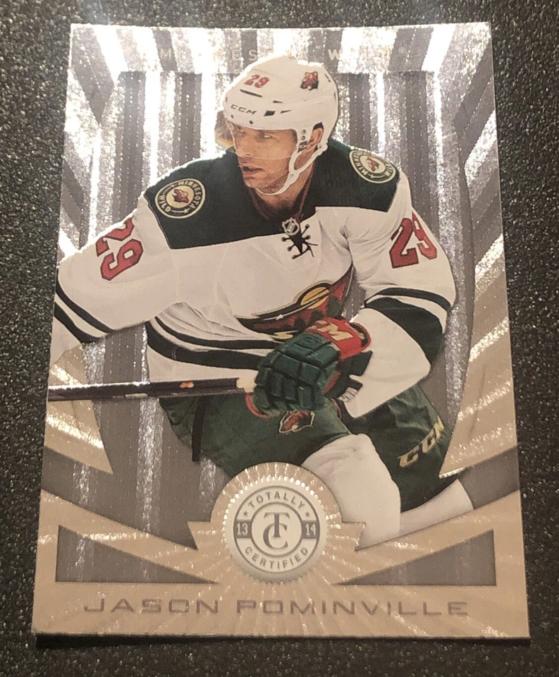 2013-14 Panini Hockey Totally Certified Hockey #39 Jason Pominville - Image 1 of 2