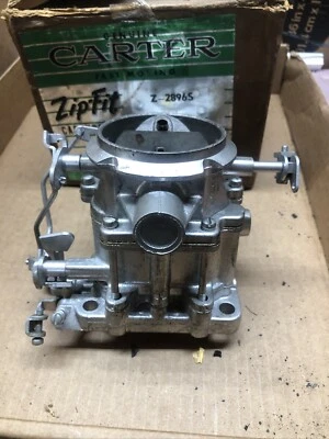 Карбюратор 1956-61 PLYMOUTH DODGE CARTER 2 ствола в коробке 2896 S  - Изображение 1 из 4
