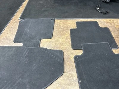 Juego de 4 alfombrillas alfombrillas negras de nailon delanteras y traseras para Honda Accord 13-17 4 puertas Foto 1 de 2