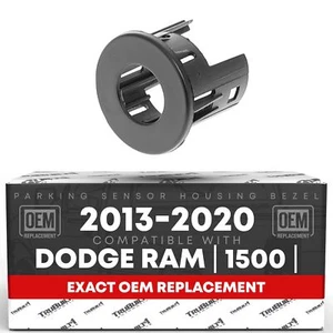 Parking Sensor Bezels for Dodge Ram 1500 - Front Bumper, Plastic - Picture 1 of 5