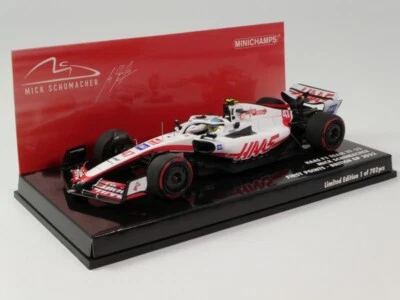 Minichamps Haas F1 Team VF-22 #47 Mick Schumacher British GP 2022 1/43 417221047 - Immagine 1 di 4