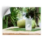 1 x Vinyl Sticker A4 - Natural Young Coconut Juice Water #21365