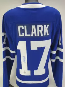 Wendell Clark Signed Toronto Maple Leafs Fanatics Breakaway Jersey (JSA) - Picture 1 of 8