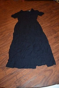 A14- Vintage Betsy's Things schwarzes Kleid Größe 8 - Bild 1 von 2