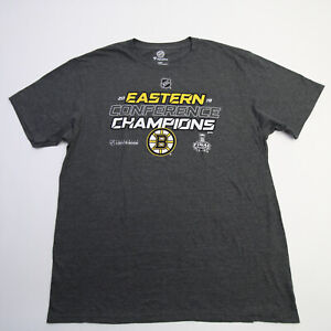 Boston Bruins Fanatics NHL Pro Authentics Short Sleeve Shirt Men's New