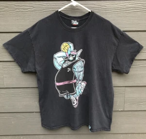 VTG Filthy Dripped Short Sleeve T-Shirt Men's Size XL - Basketball Graphic Logo - Picture 1 of 11