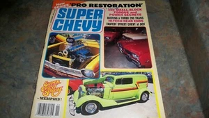 SUPER CHEVY VINTAGE CAR MAGAZINE CHEVROLET NOVEMBER 1988 - Picture 1 of 1