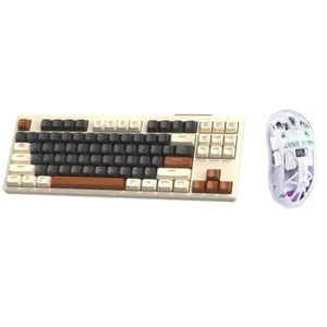 FREEWOLF RGB-87 Keys wireless gaming keyboard and mouse, PixArt 3212, 4000 DPI - Picture 1 of 37