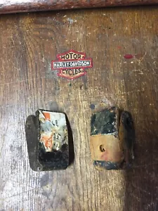 HARLEY-DAVIDSON BUDDY SEAT BRACKETS 1958-84 SOLO SEATS 52581-58,52582-58 B13 - Picture 1 of 9
